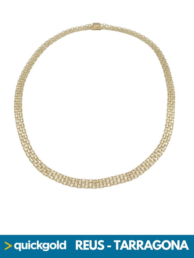 035-1137 GARGANTILLA ORO 18K 45.9CM
