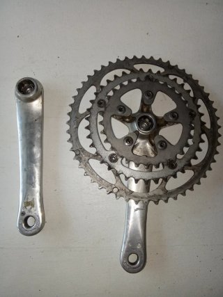 Bielas Shimano Triple Plato Carretera 172.5 mm