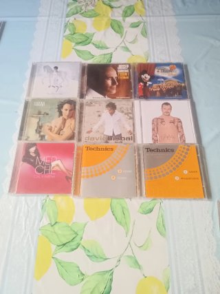 Lote CDs Música Variada: Enya, Bisbal, Technics