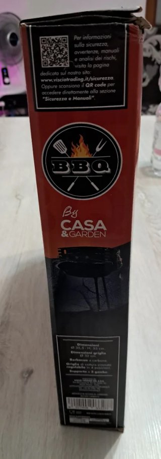Barbecue Tondo BBQ CASA & GARDEN