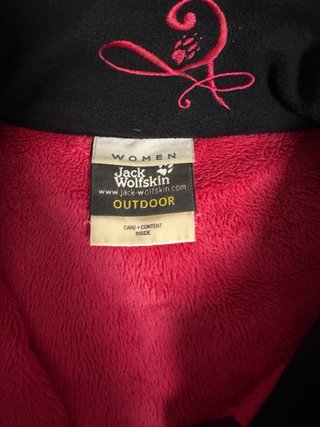 Chaqueta Softshell Jack Wolfskin Marrón/Fucsia