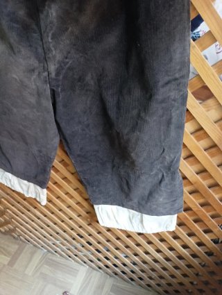 Traje regional hombre negro y rojo