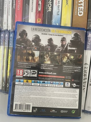 Rainbow Six Siege PS4 (Ubisoft) Playstation 4 Esp