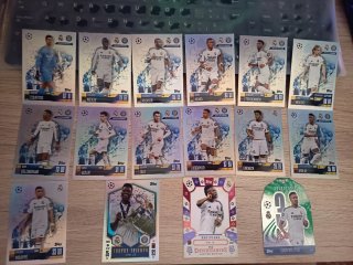 Colección cromos fútbol Real Madrid Topps