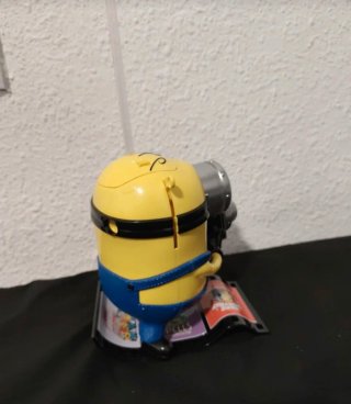 Vaso Minions con Cámara Vintage