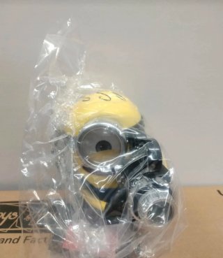 Vaso Minions con Cámara Vintage