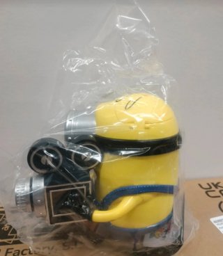 Vaso Minions con Cámara Vintage