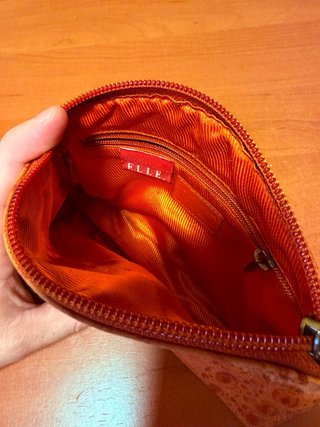 Neceser/Bolso de mano ELLE Naranja