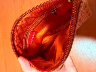 Neceser/Bolso de mano ELLE Naranja