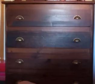 Dormitorio completo madera oscura