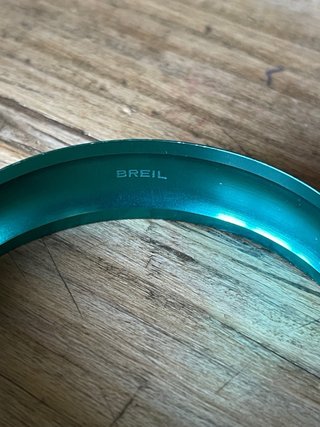 Bracciale rigido Breil due colori blu e verde