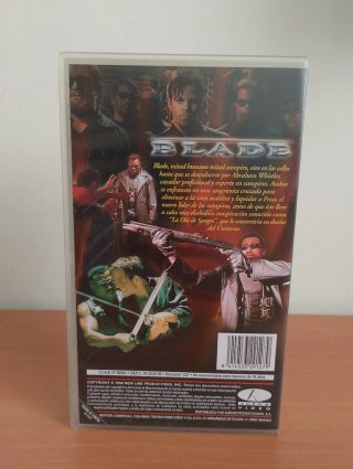 Blade VHS Película Wesley Snipes