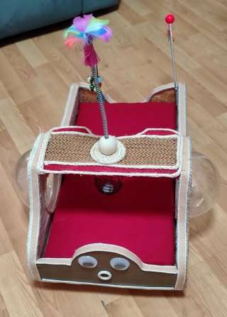 Cama para Gatos Diseño Coche