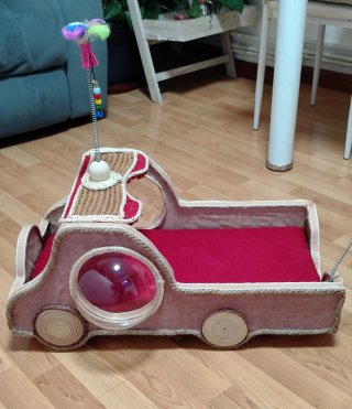Cama para Gatos Diseño Coche