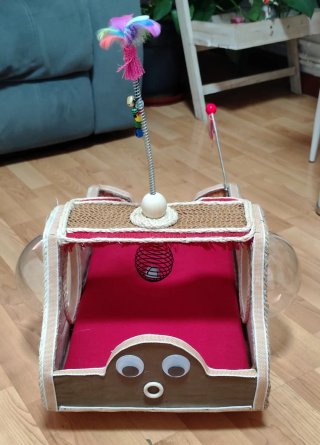 Cama para Gatos Diseño Coche