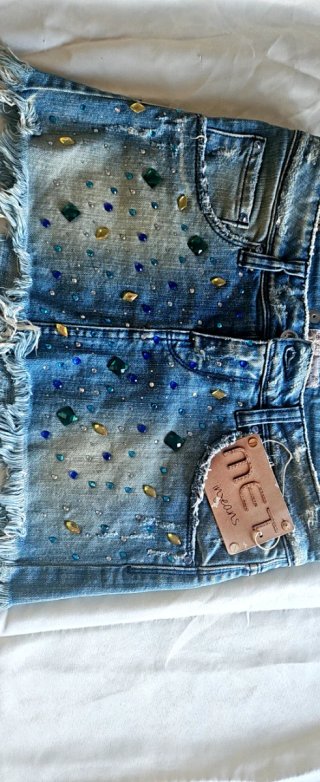 Gonna Jeans MET Decorata S/36/8