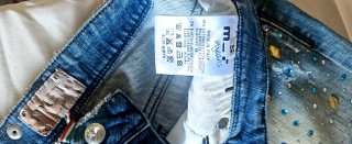 Gonna Jeans MET Decorata S/36/8