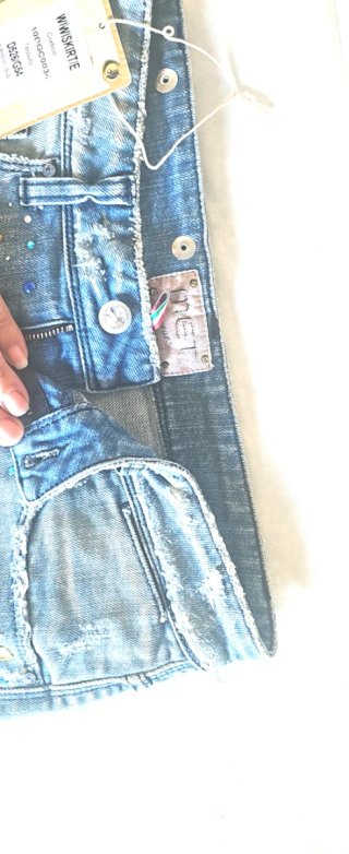 Gonna Jeans MET Decorata S/36/8