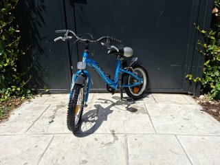 Bicicleta infantil AMAT azul