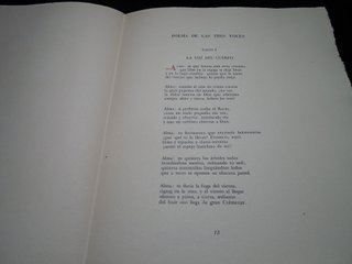 POEMA DE LAS TRES VOCES-OTROS-6 LITOGRAFIAS G.PRIE