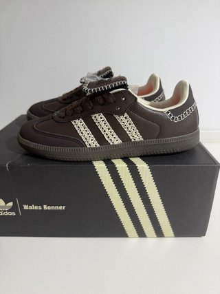 Adidas Samba Wales Bonner Negro y blanco