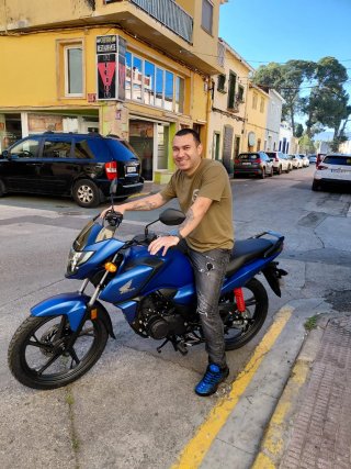 Honda CB125F Azul - Moto Naked