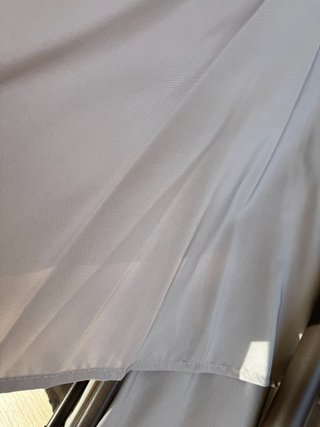 Parasol Hyba Lagoa 300 (Carrefour), 3 metros taupe