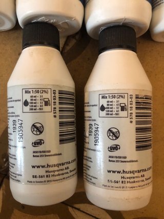 Aceite 2T HP y XP Husqvarna (6 botellas)