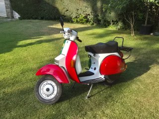 Vespa 200 Iris 1988 Histórica