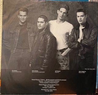 NAKED RAYGUN “Understand? Lp. Vinilo. VG+/NM