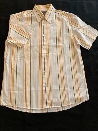 Camicia Maniche Corte H&M a Righe | taglia 41-42