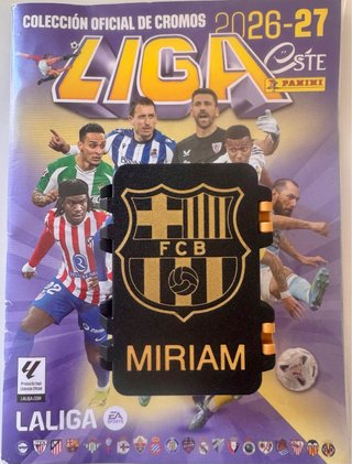 Caja para cromos Panini LALIGA 2026-27