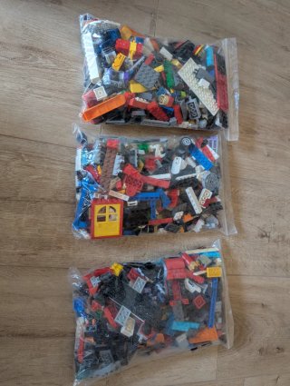 3 Bolsas Lego Originales