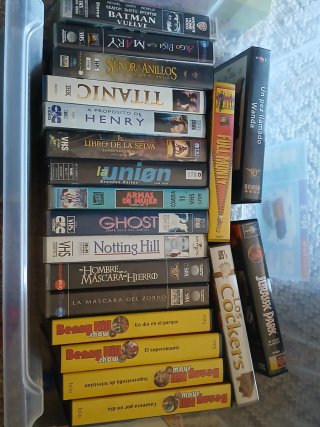 Lote Películas VHS Variadas
