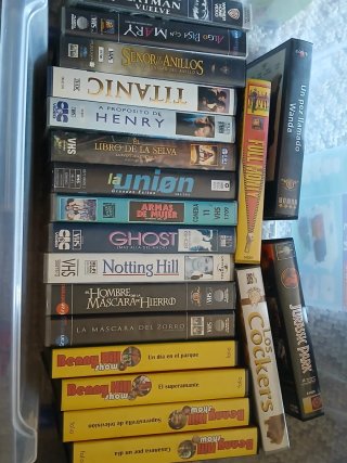 Lote Películas VHS Variadas
