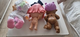 Lote 3 Muñecas The Bellies Famosa