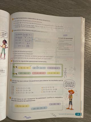 Libro de texto de 5º de primaria