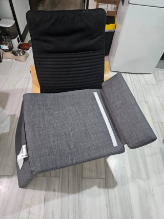 Sillón Poäng Ikea Negro y Madera