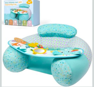 Asiento Inflable Bebé con Bandeja Juego
