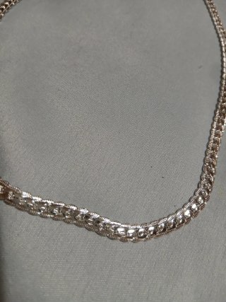 Cadena Plata 925 Unisex Plana.50 Cm.