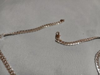 Cadena Plata 925 Unisex Plana.50 Cm.