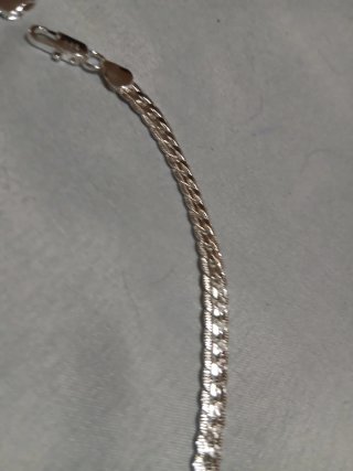 Cadena Plata 925 Unisex Plana.50 Cm.