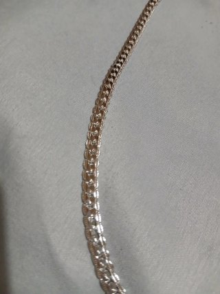 Cadena Plata 925 Unisex Plana.50 Cm.