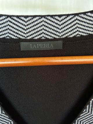 Gilet La Perla uomo nero
