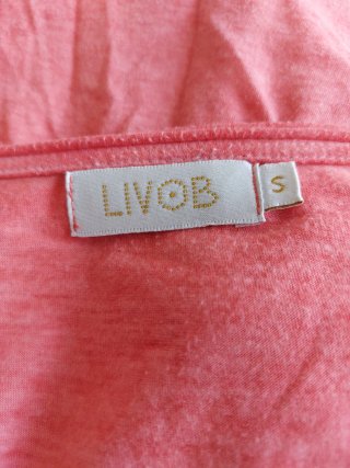 Camiseta LIVOB Roja/Coral