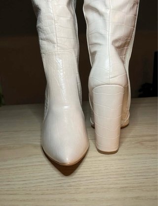 Botas altas Shein efecto piel cocodrilo