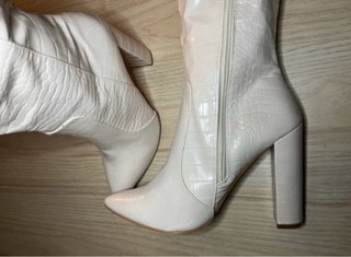Botas altas Shein efecto piel cocodrilo