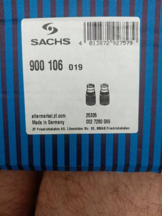 Juego Guardapolvos Amortiguador SACHS 900 106
