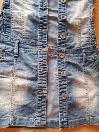 Vestido vaquero corto