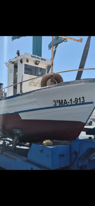 Barco de pesca artes menores